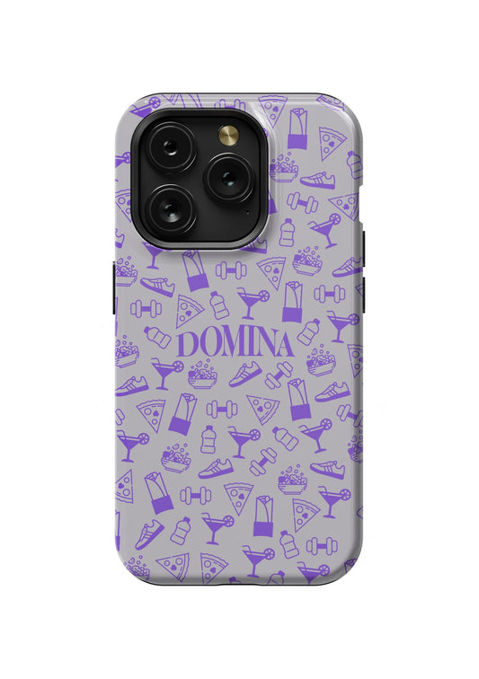 Podbase Tech Accessories Telefono dėkliukas „Domina" violetinis